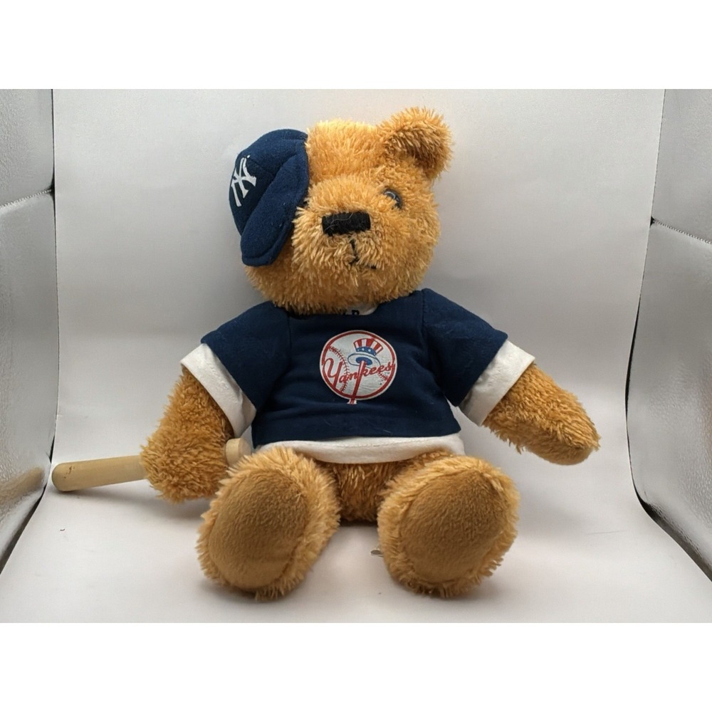 Good Stuff/MLBP 2004 Genuine Merchandise New York Yankees Bear‎ With Bar And Hat